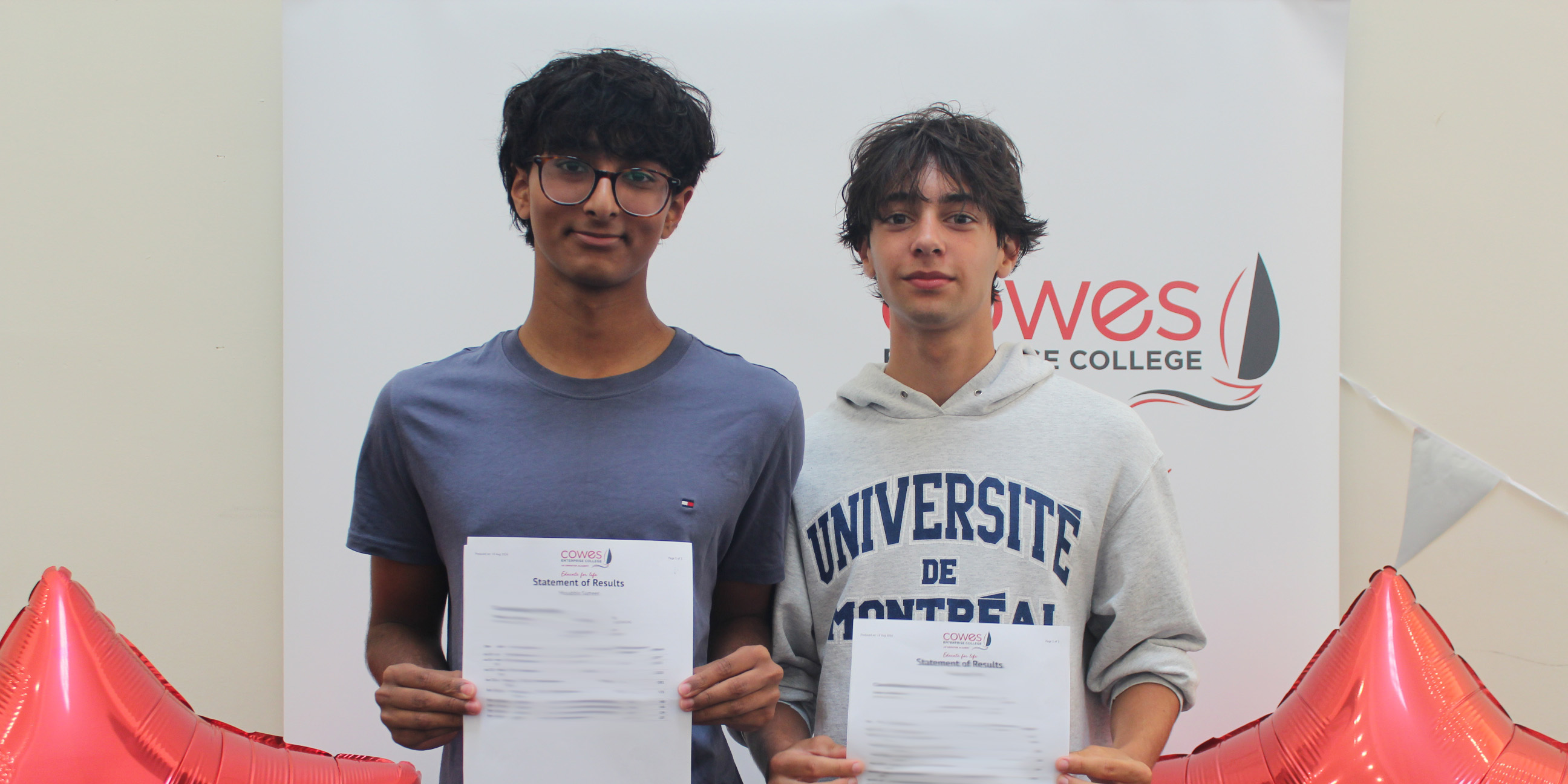 Joy for students as they celebrate GCSE results